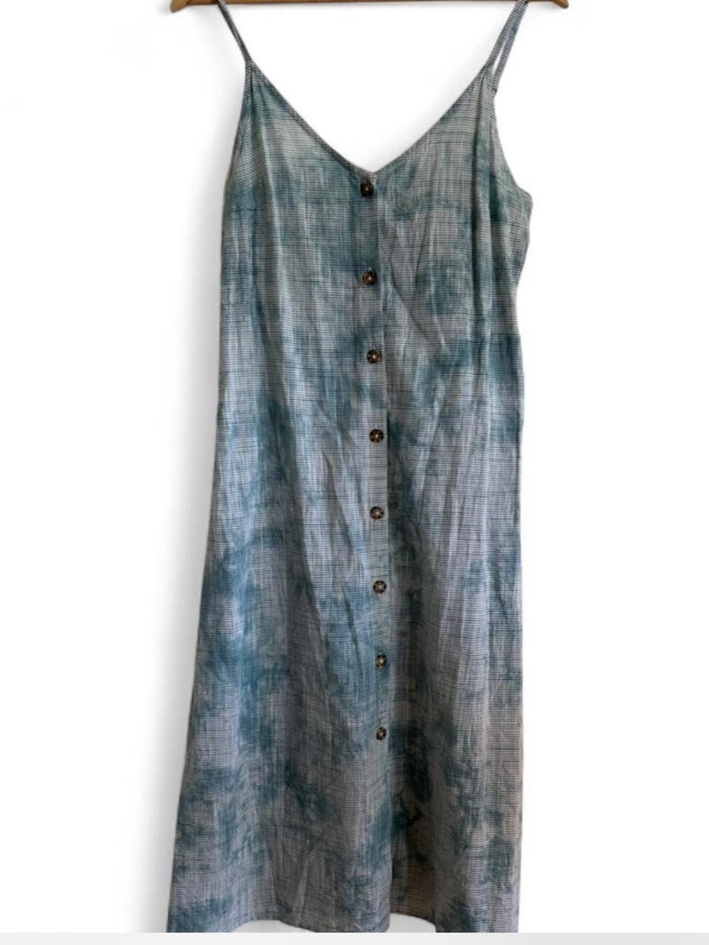Roxy Blue Tie-Dye Midi Dress - Picture 2 of 8